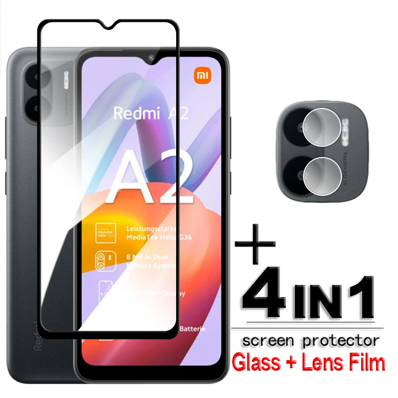 Tempered Glass Screen Protector For Redmi