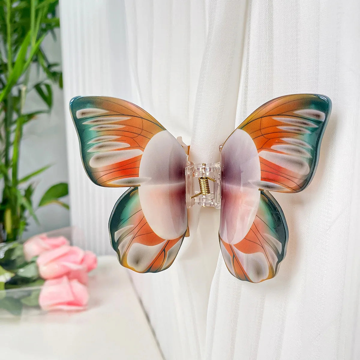 Muweordy Simulation Butterfly Hair Claw Clip