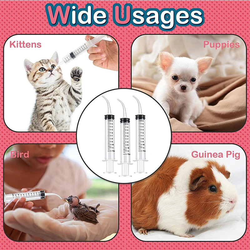 12ml Pet Feeding Syringes with Measurement
