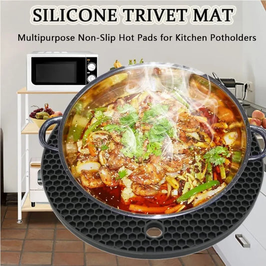 Silicone Pot Holder Trivet Heat Resistant Mat