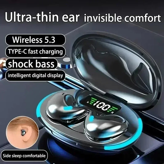 TWS Bluetooth 5.3 Wireless Earbuds with Charging Case
