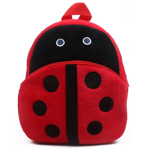 3D Plush Animal Kids Backpack for Kindergarten