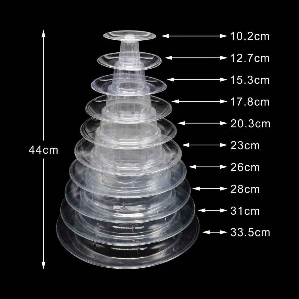 Multi-Tier Macaron Display Stand Tower