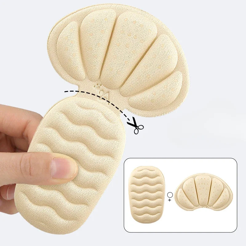 T-Shaped Heel Grips Cushions Patch