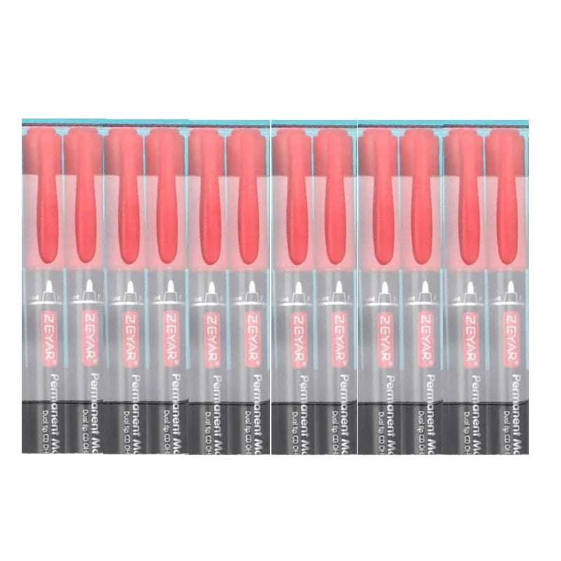 Gxin G-107 12PCS Colored Permanent Markerpen