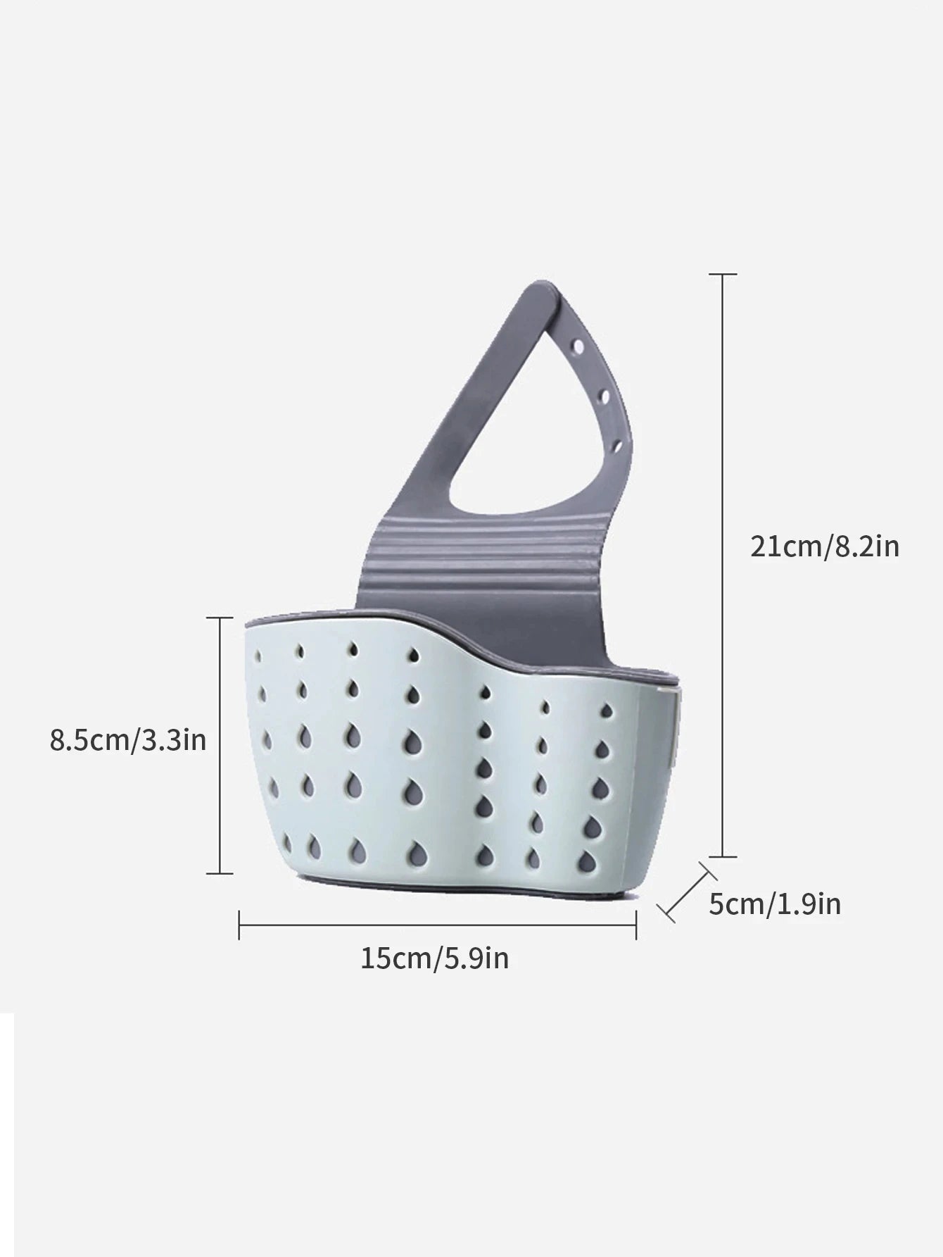 Double-Layer Sink Hanging Bag Rack