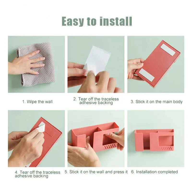 2 In 1 Wall-mounted Multifunctional Storage Box