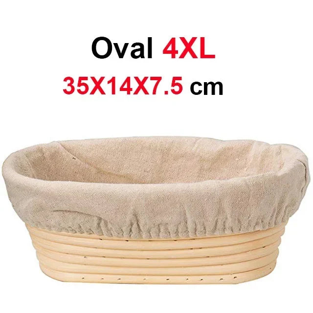 UPORS Rattan Bread Proofing Basket