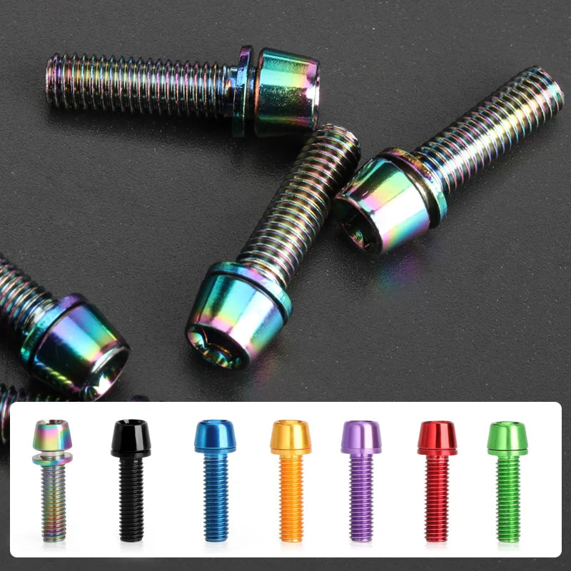 6Pcs/Set Bicycle Handlebar Screws