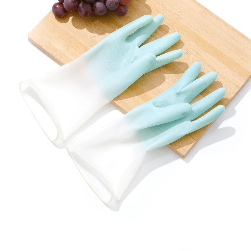 Household Waterproof Dishwashing Cleaning Gloves
