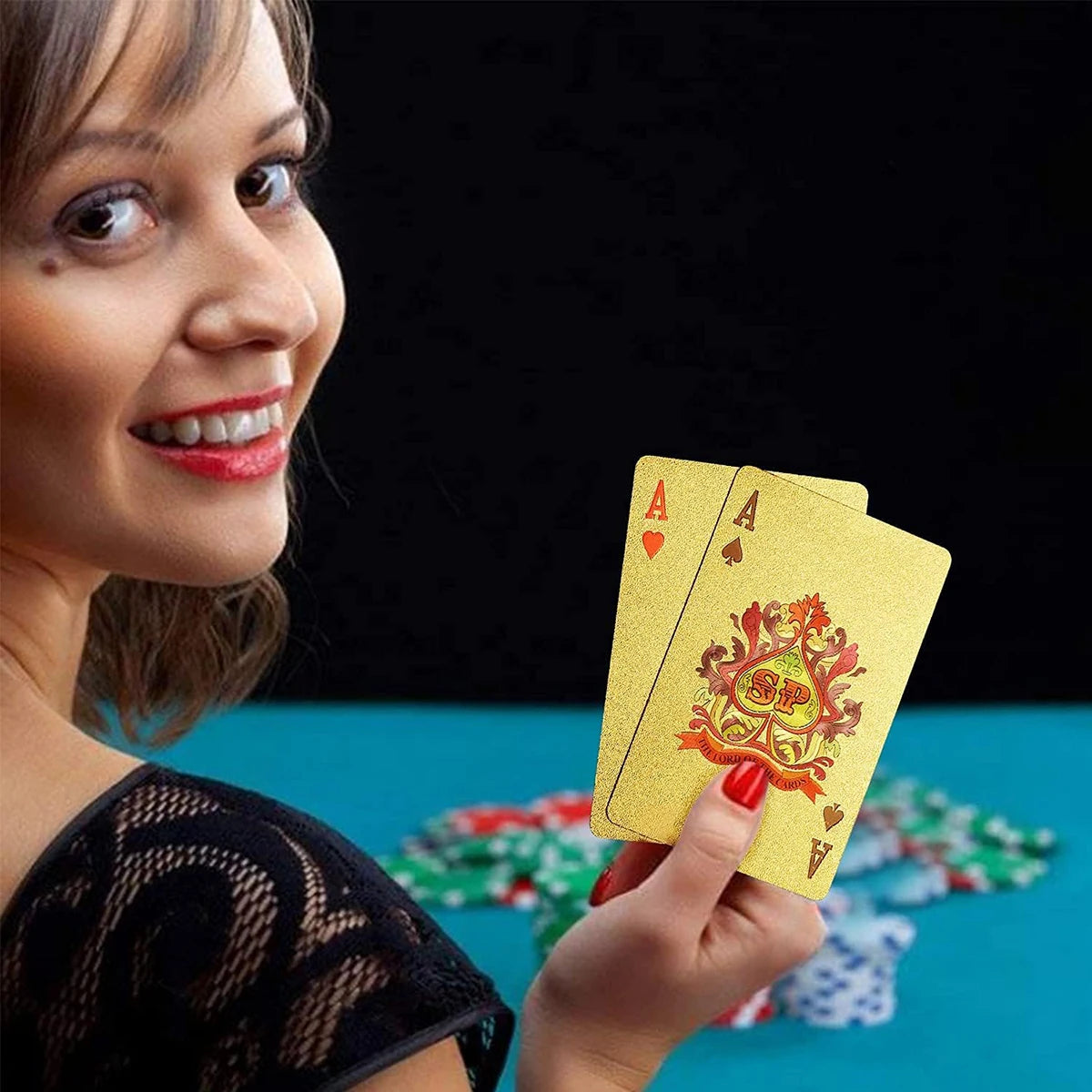 1Pc PVC Playing Cards