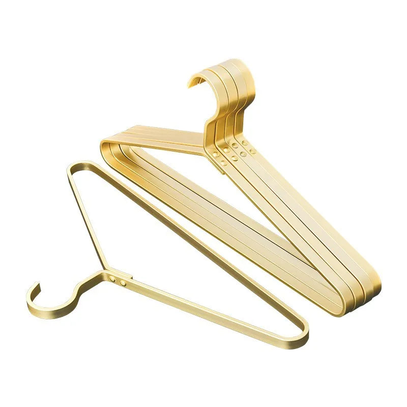 1/4pcs Widen Metal Coat Hangers