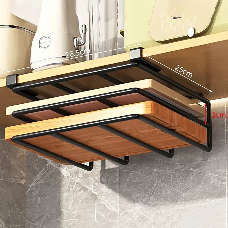 Under Cabinet Kitchen Organizer Rack