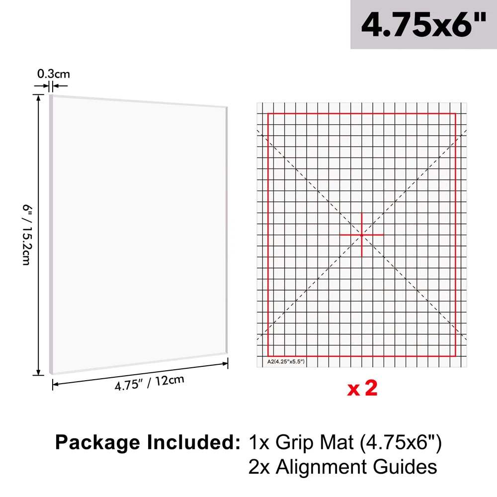 Photopolymer Grip Mat for Stamping & Crafting