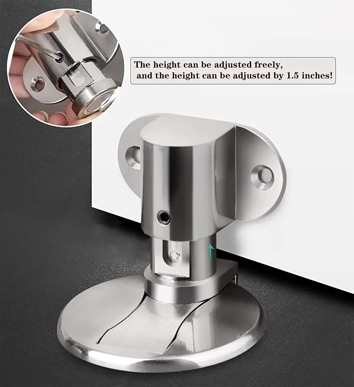 Adjustable Stainless Steel Door Stop