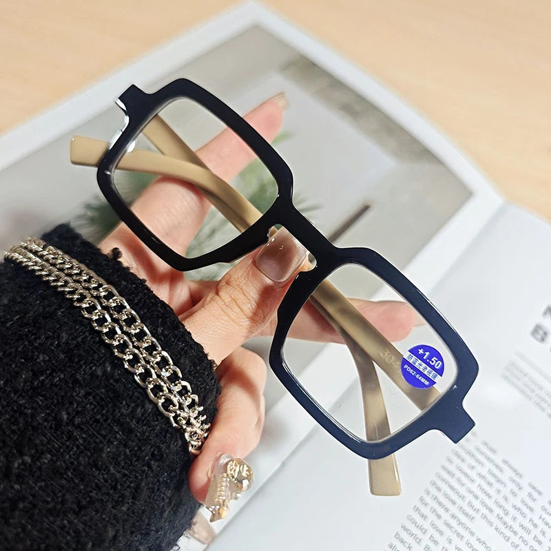 Square Plastic Reading Glasses