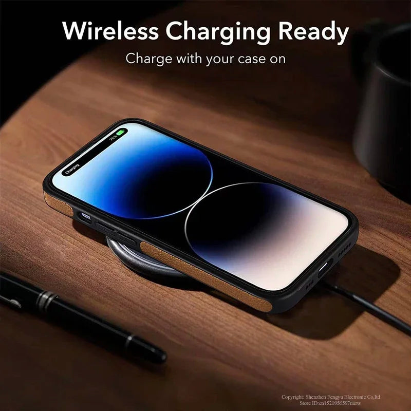 Leather Mobile Phone Case for iPhone