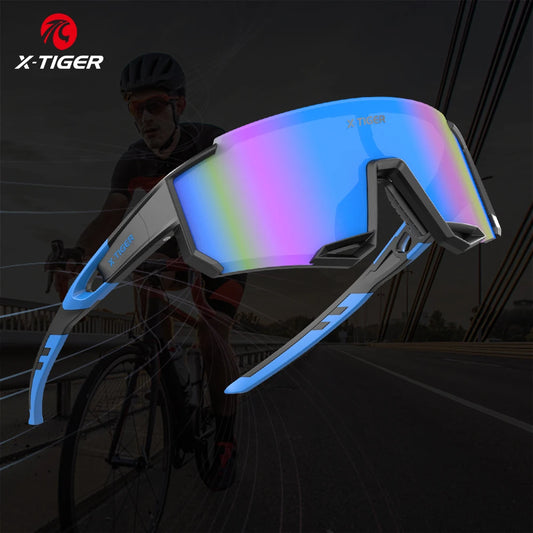 X-TIGER Adult Polarized Cycling Glasses