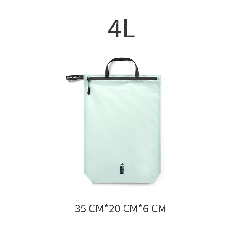 Waterproof Travel Storage Pouch with Zipper Handle