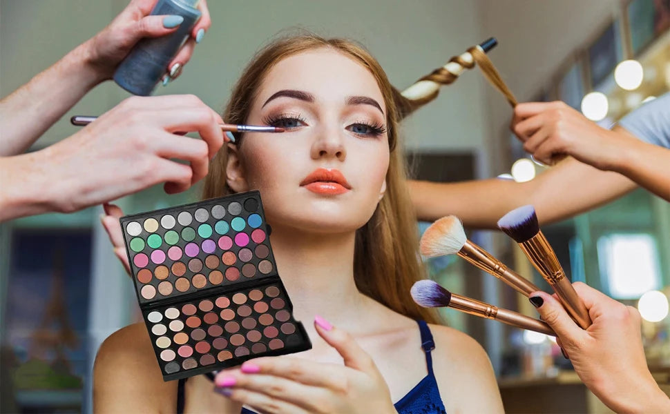 120 Colors Waterproof Eye Makeup Pallet Shadows