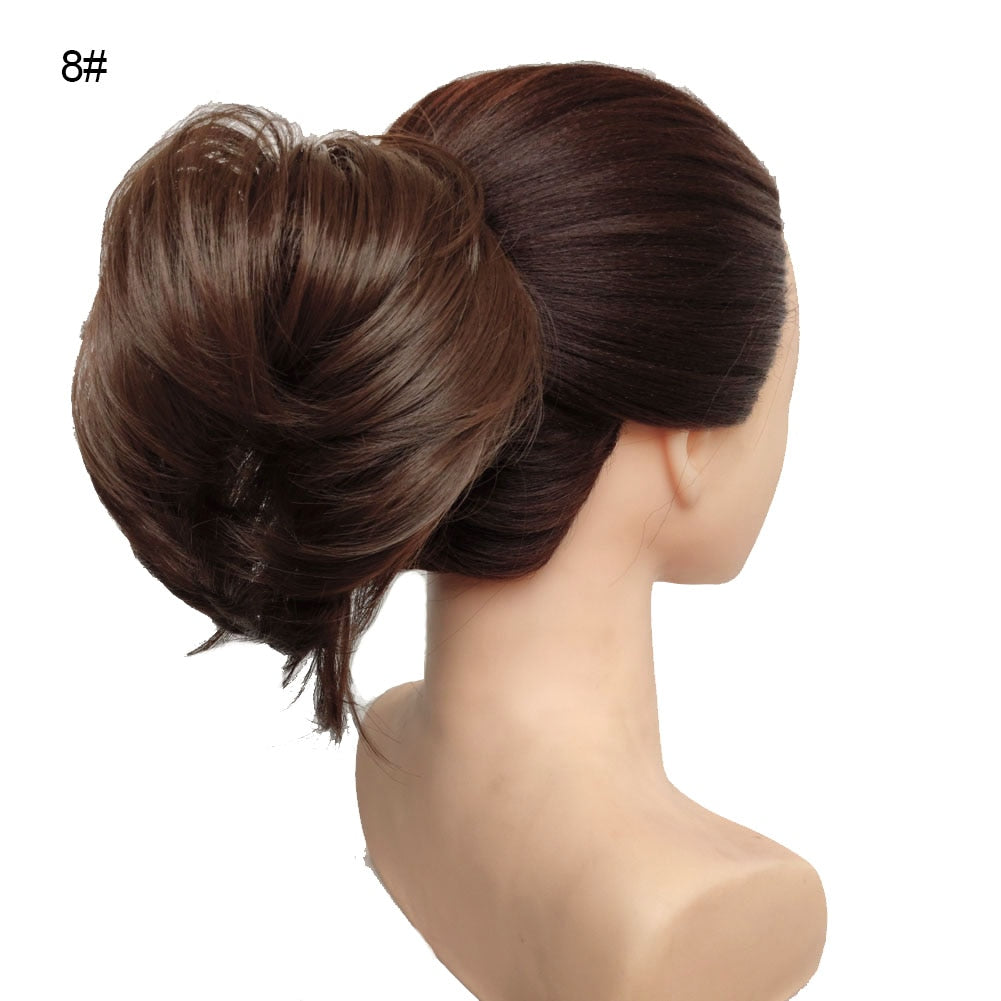 Jeedou Messy Bun Chignon Donut Hair Pad