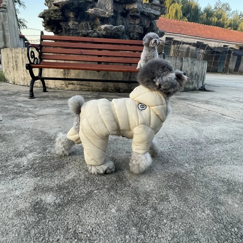 Waterproof Four-Legged Dog Jumpsuit Jacket