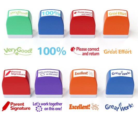 Self-Inking Teacher Stamp Set