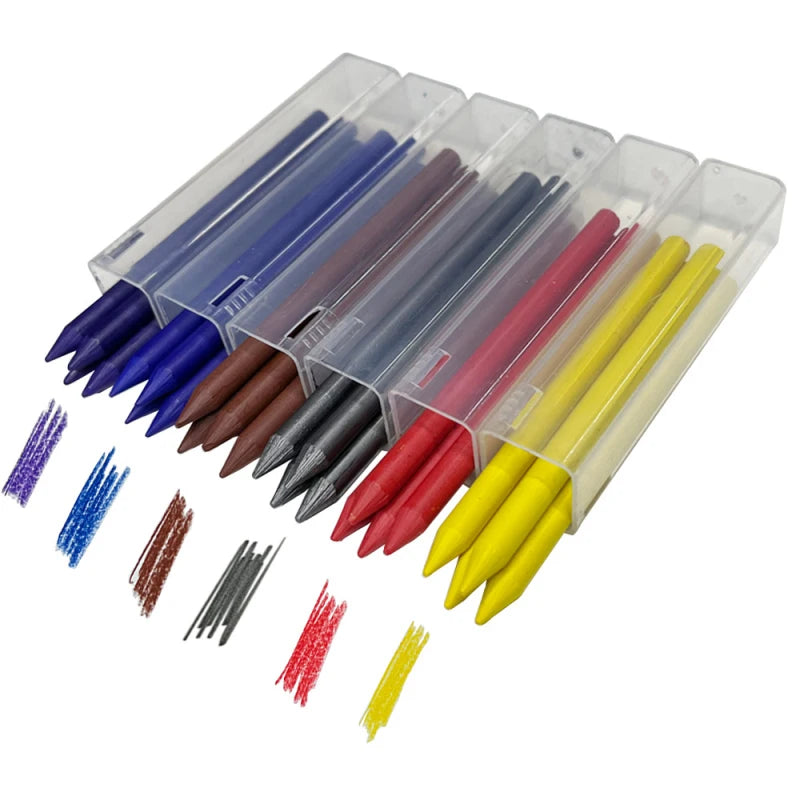 1Pack 5.6 mm Lead 2B/4B/6B/8B Graphite Lead Refill