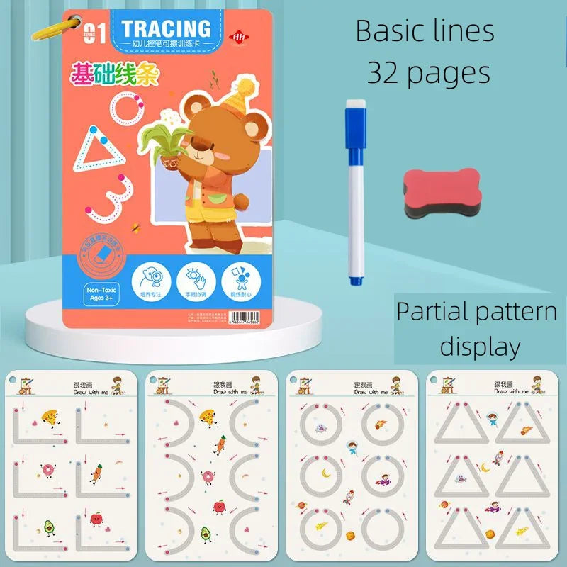 Magical Montessori Tracing Workbook