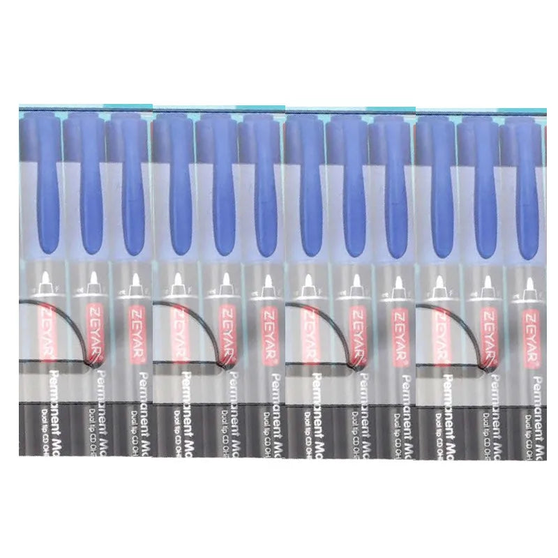Gxin G-107 12PCS Colored Permanent Markerpen