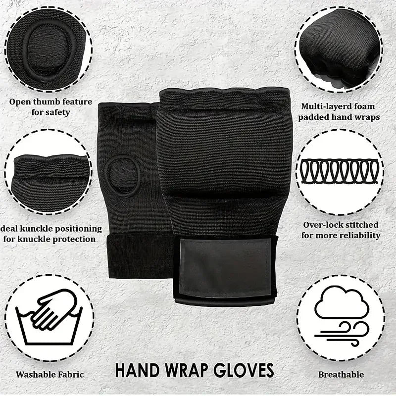 Mma Half Finger Gel Boxing Gloves