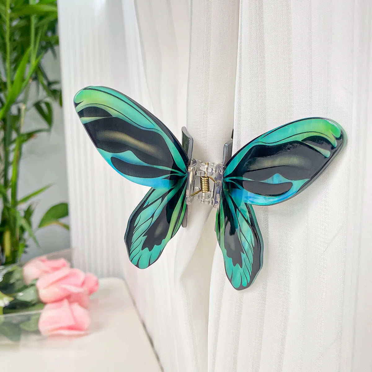 Muweordy Simulation Butterfly Hair Claw Clip