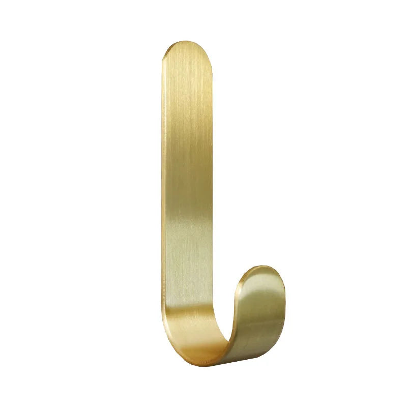 1-5pcs Brass Wall Hooks