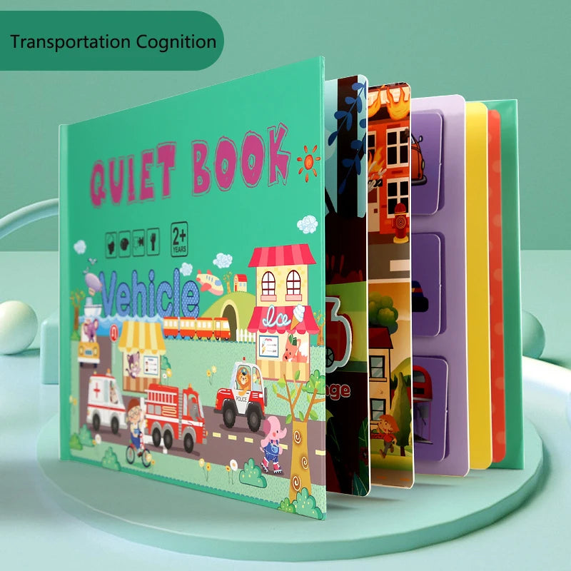 Children Busy Book Montessori For Toddler