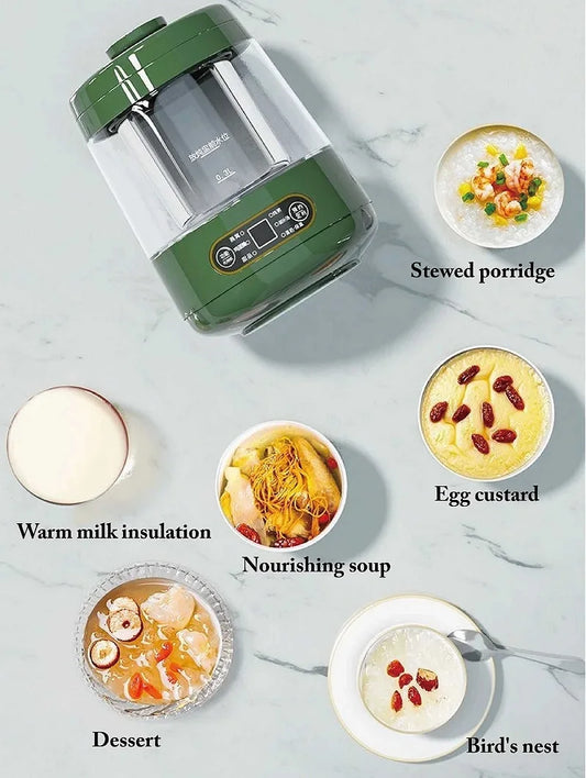 Portable Glass Stew Pot