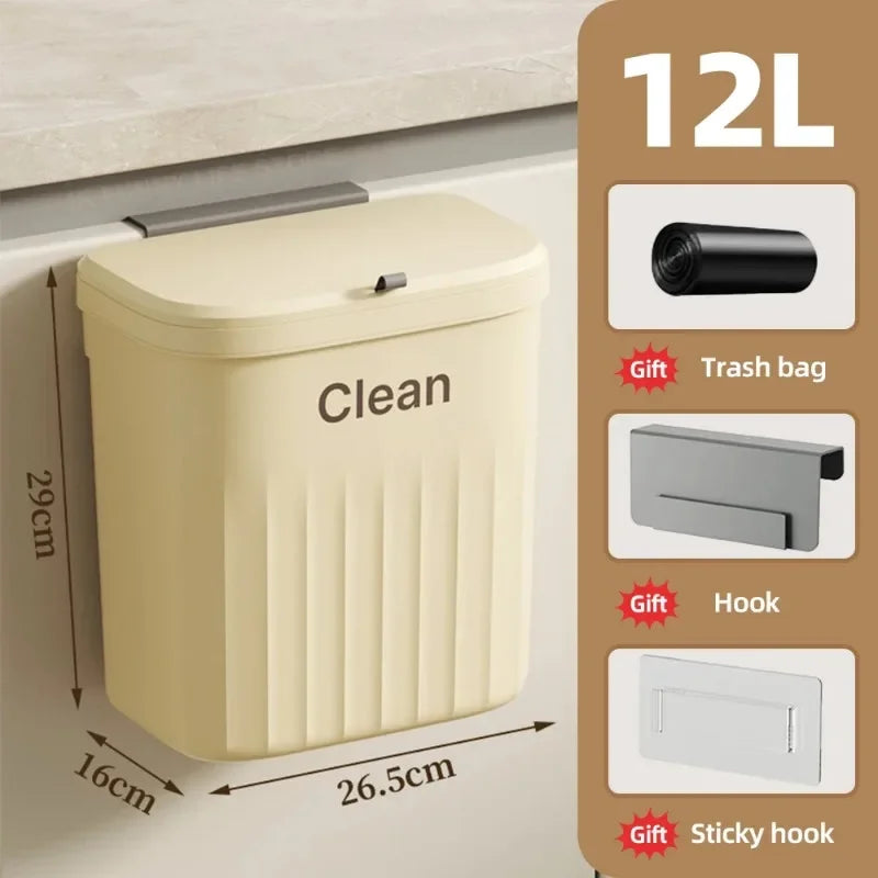 8.5/12L Hanging Trash Can