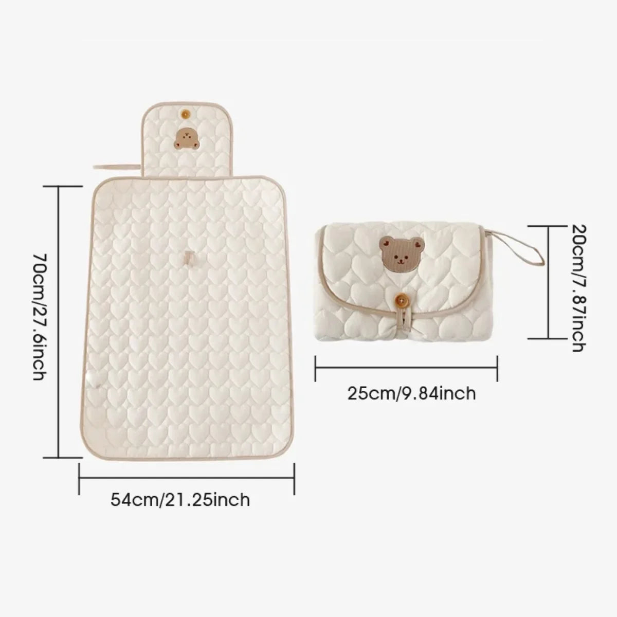Baby Foldable Diaper Changer