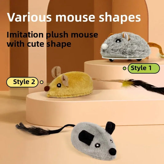 Interactive Moving Mouse Cat Toy