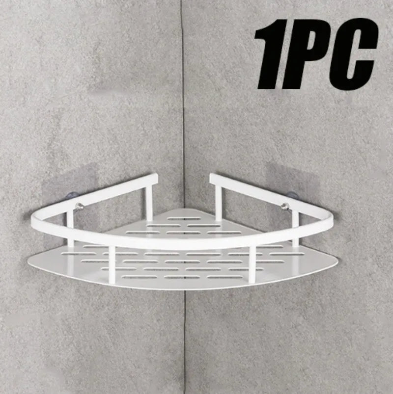 2Pcs Bathroom Shelf Kitchen Storage Organizer