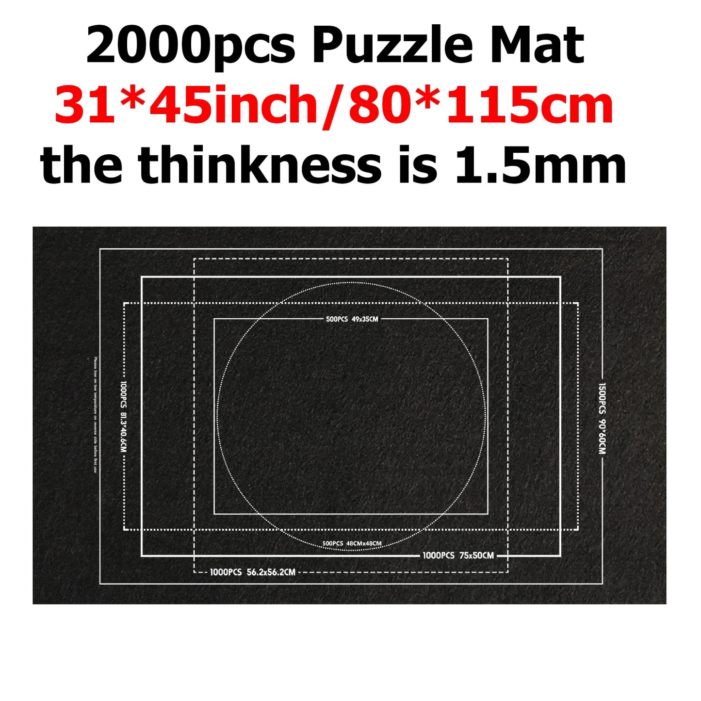 Puzzle Storage Blanket