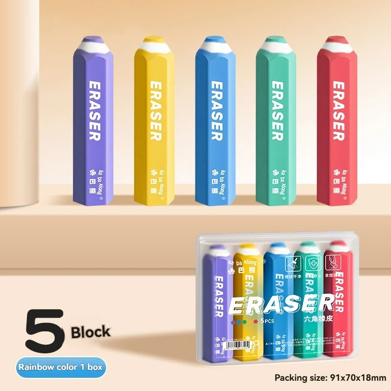 Hexagonal Colour Erasers