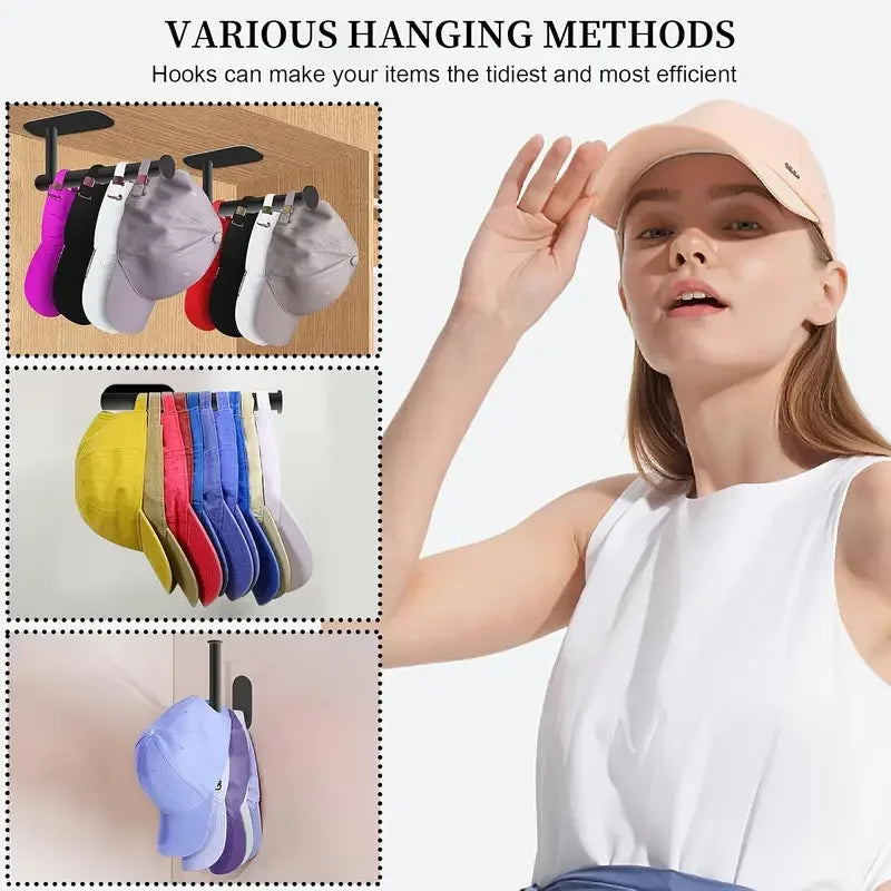 1/2Pcs Stainless Steel Cap Hanger