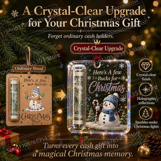 Christmas Cash & Treat Holder Ornament