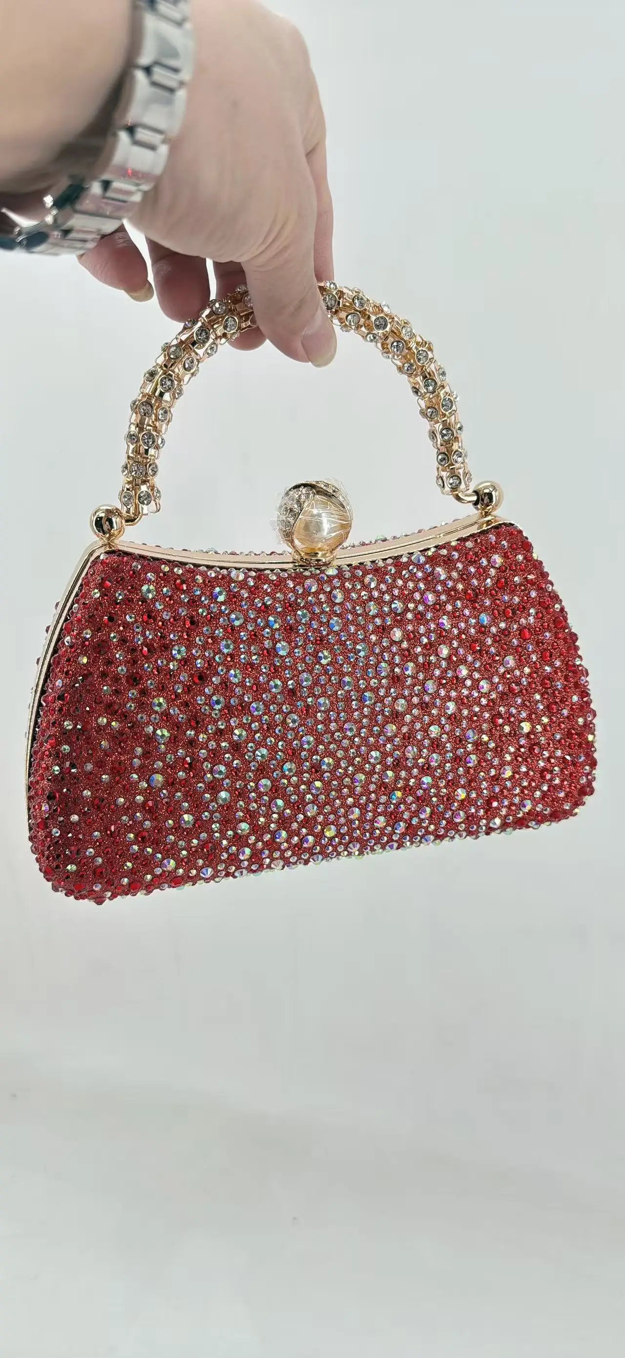 Crystal Embellished Evening Handbag