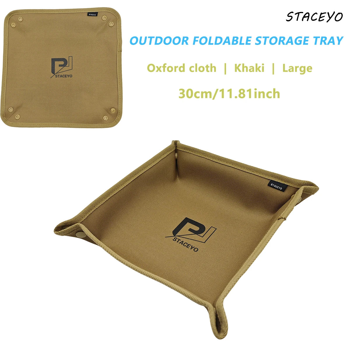 Foldable Oxford Fabric Storage Tray