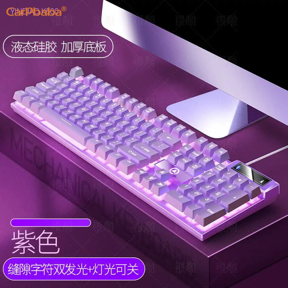 Carpbaba K500 104 Key USB Wired Gaming Keyboard