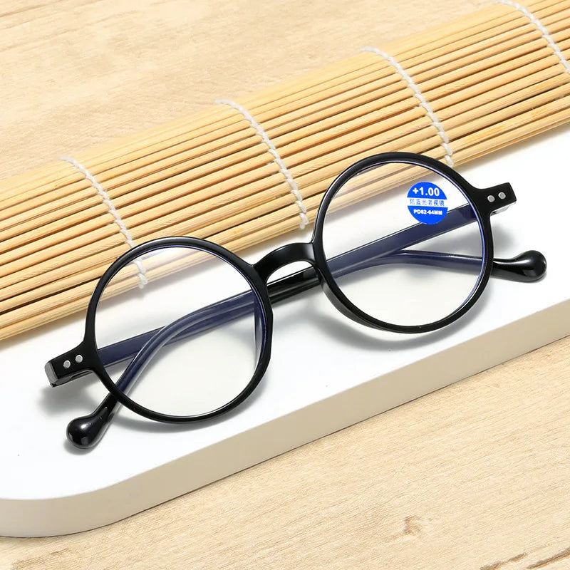 Vintage Round Frame Glasses
