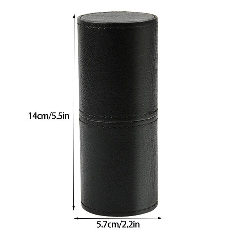 Portable Makeup Brush Holder With Lid