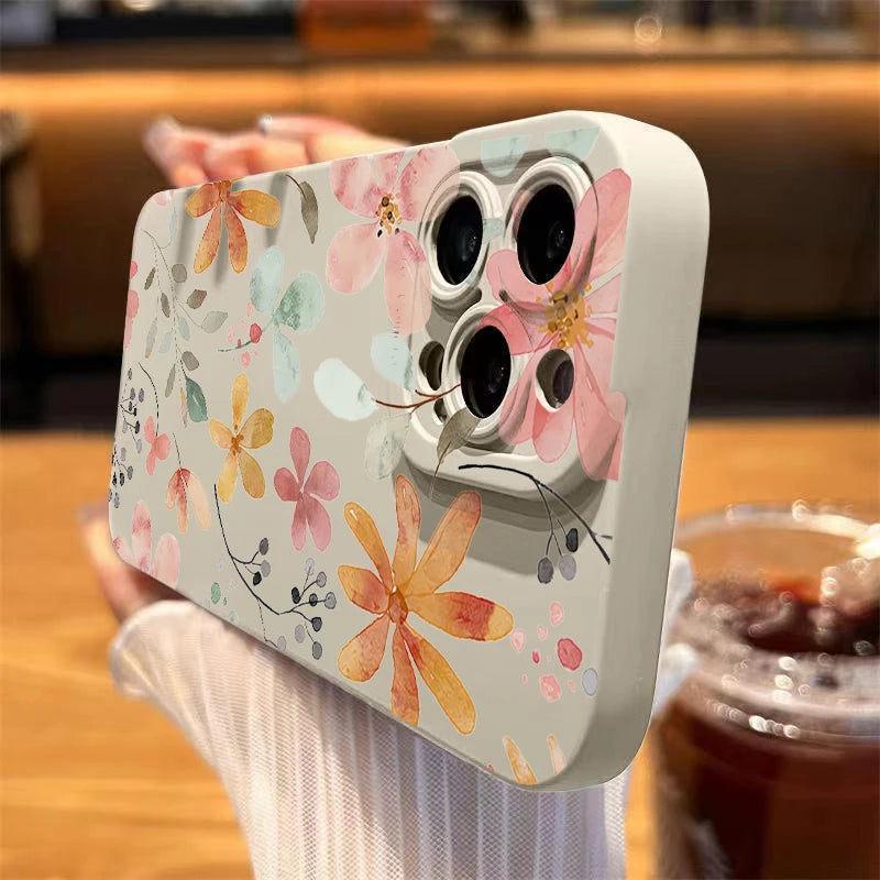 Cute Spring Flower Phone Case For Xiaomi