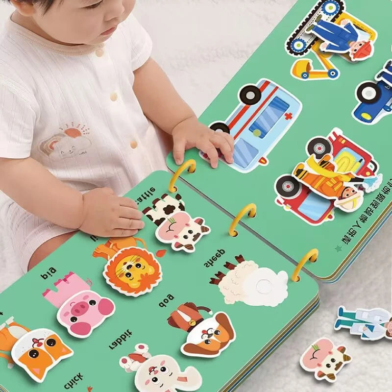 Children Busy Book Montessori For Toddler